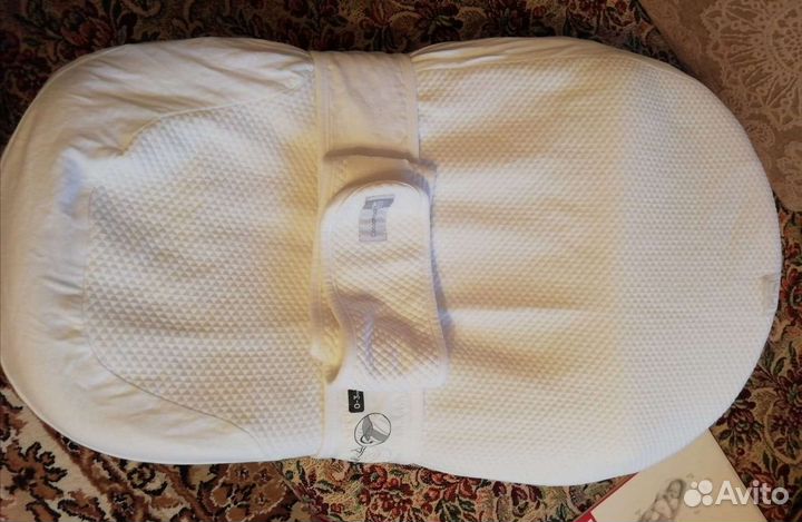 Кокон матрасик для новорожденных red castle