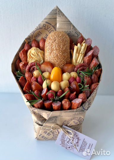 Мужские букеты съедобные