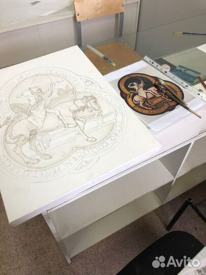 Картина акварель