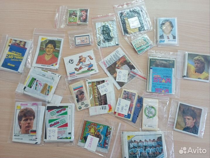 Фантики и вкладыши от жевачек СССР больше 1000шт