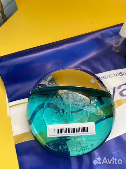 Bvlgari Aqva Pour Homme Marine 93 мл (тестер витр)