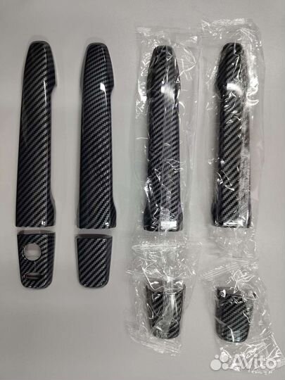 Накладки на ручки под карбон Mitsubishi Outlender