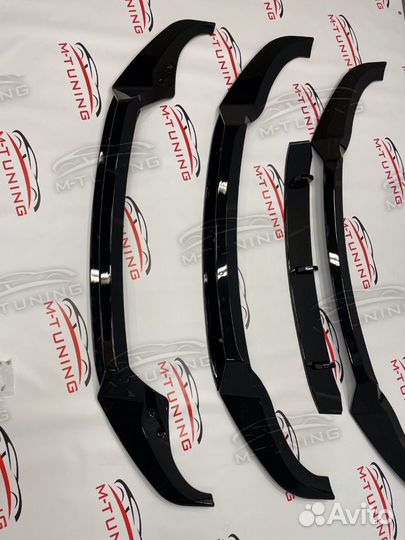 Сплиттер BMW X7 G07 нижняя губа