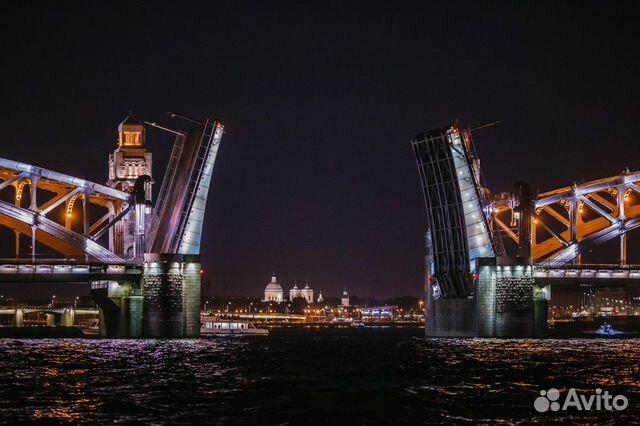 Разводные мосты санкт петербурга фото с названиями