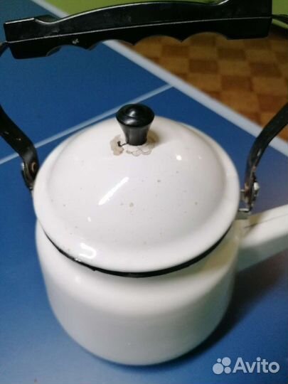 Миски горшочек чайник эмаль СССР