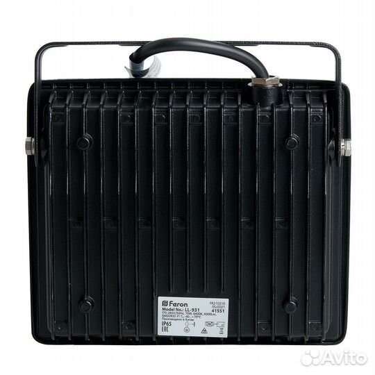 Светодиодный прожектор уличный LL-931 70W 41551