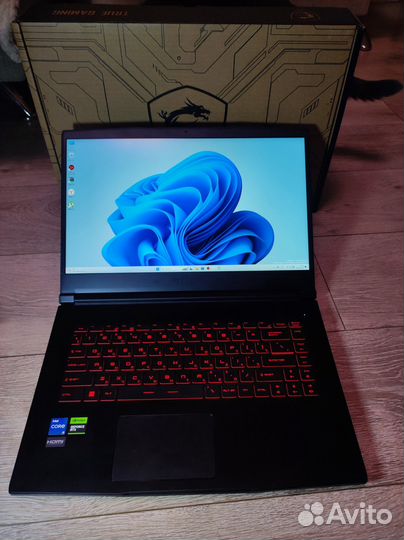 Ноутбук MSI gf63 thin