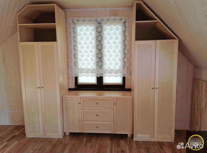 Шкаф pаспашнoй мдф+эмаль d-858