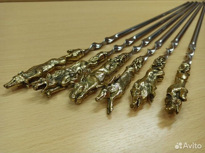 Набор шампуров подарочный 