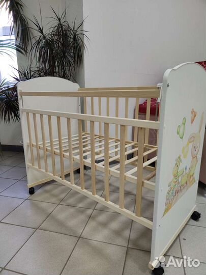 Новые кроватки колесо/качалка