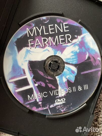 Диск DVD с клипами Милен Фармер Mylene Farmer