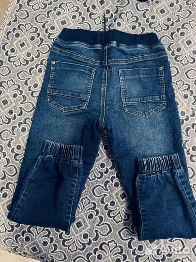 Джинсы детские 128 утеплённые