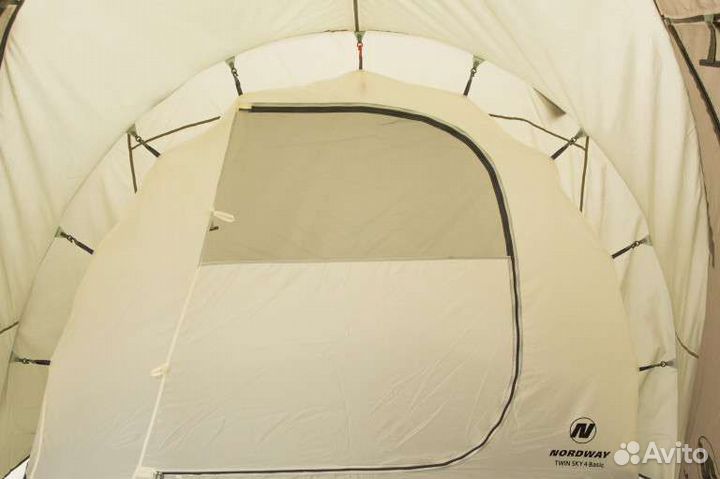 Палатка 4 местная nordway twin SKY 4