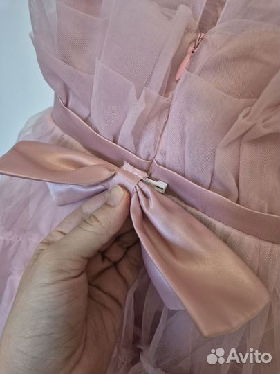 Платье для девочки нарядное 80-86