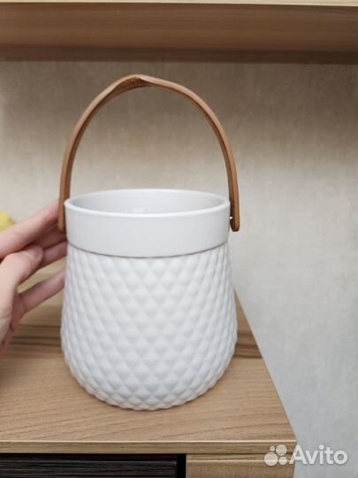 Кашпо для цветов керамика