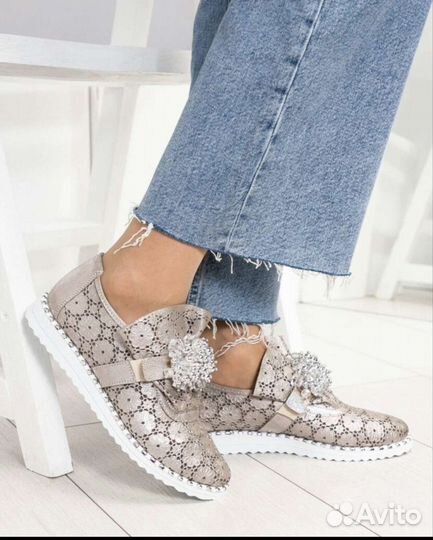 Обувь женская 38 размер натуральная кожа, новые