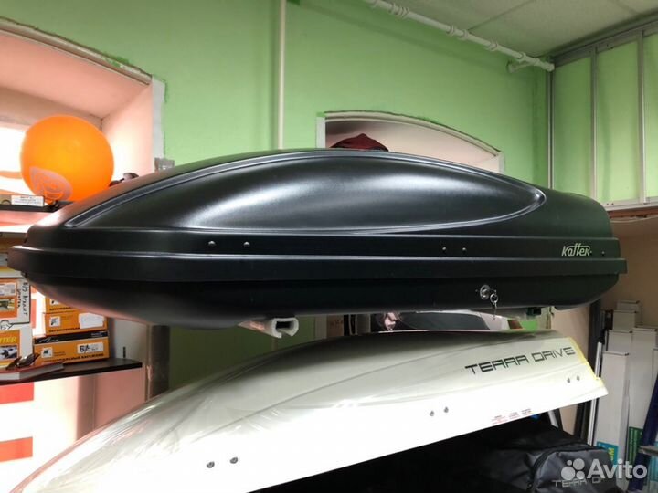 Автобокс чёрный Koffer A-430 Black 178х72х45