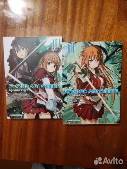 Sword art online манга