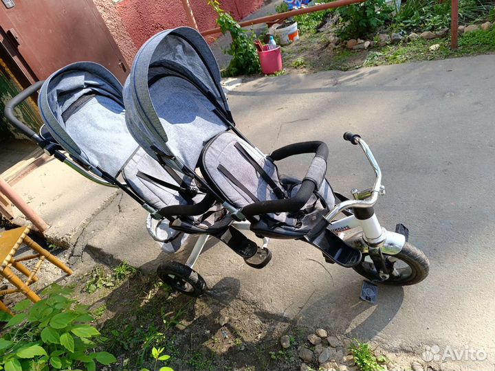 Детский велосипед для двойни