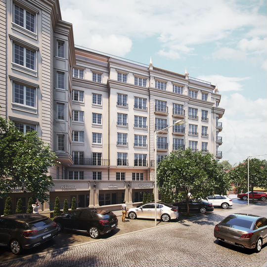 2-к. квартира, 88 м², 2/6 эт.