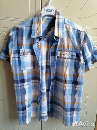 Рубашки на мальчика 152-158