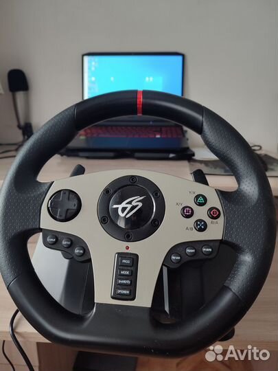 Игровой руль dexp Wheelman Pro