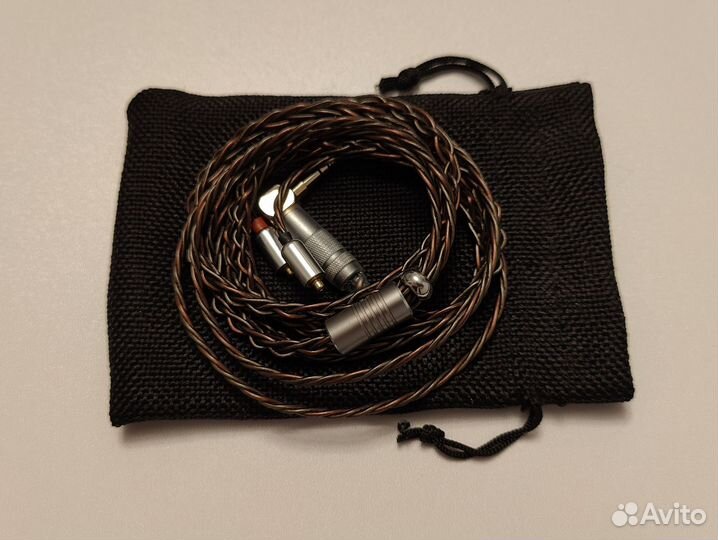 Кабель для наушников (mmcx - 3.5) Гибрид x2 SBoch