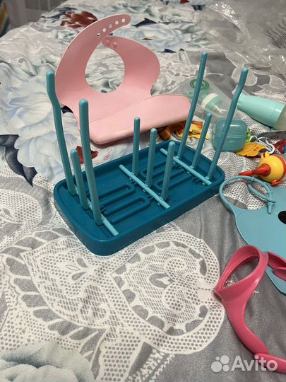 Бутылочки, молокоотсос, все для кормления