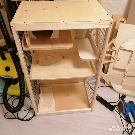 Клетка для шиншиллы, хомяка