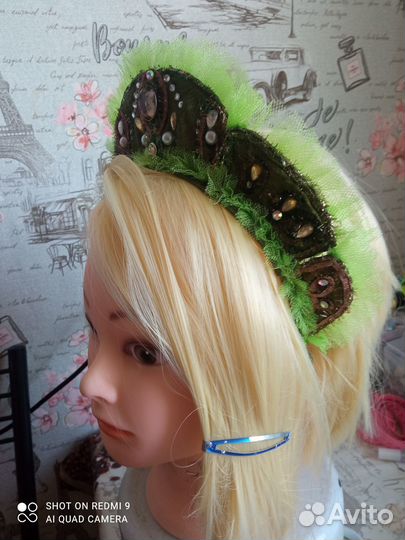 Ободок кокошник