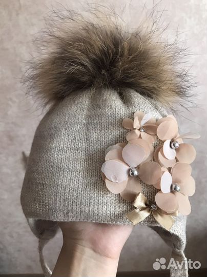 Шапка зимняя для девочки