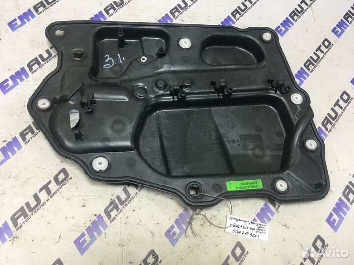 Шумоизоляция двери задней левой бмв 730D F01