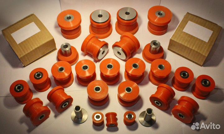 Изделия из полиуретана, резины, силикона