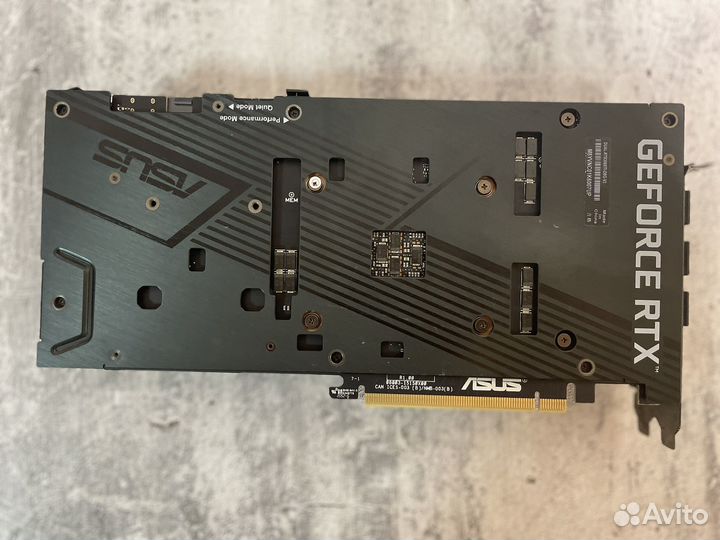 Видеокарта asus dual RTX3060Ti 8Gb