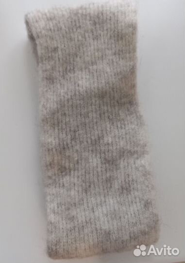 Повязка на голову вязаная