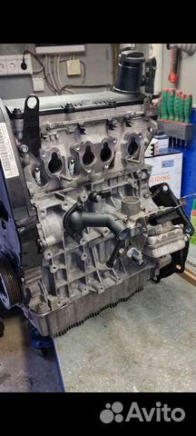 Мотор двс BSE 1.6 102 л с Volkswagen фольцваген