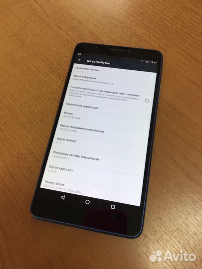 Планшет Lenovo tb7703x 16gb