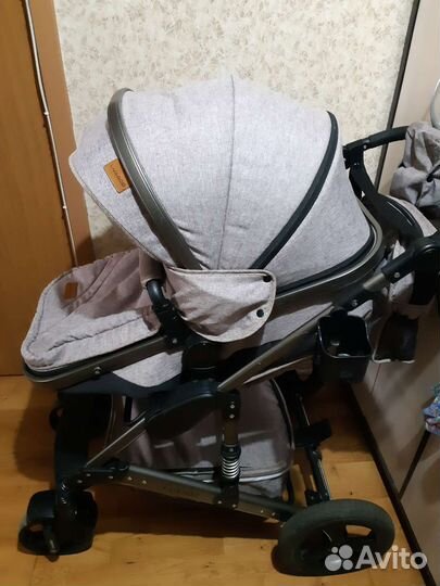 Коляска 2 в 1 luxmom