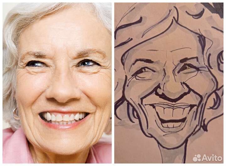 Художник на праздник. Шаржи, скетчи