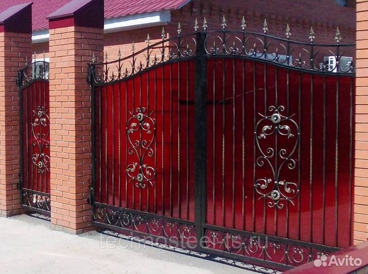 Кованые ворота