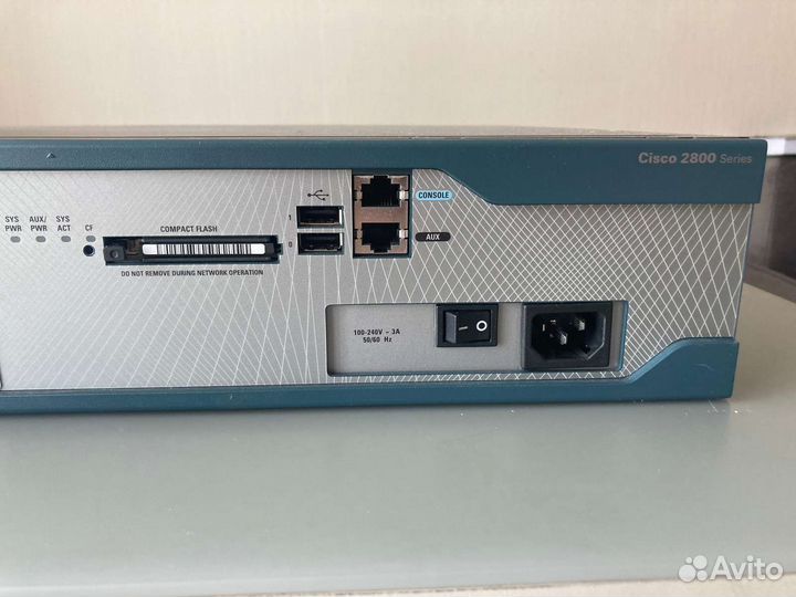 Маршрутизатор cisco 2851