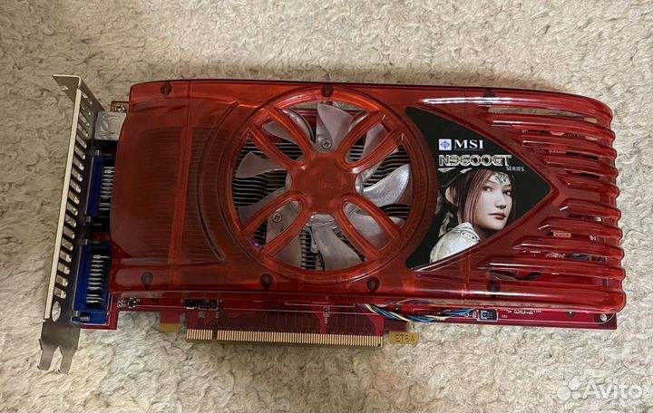 Видеокарта 9600gt