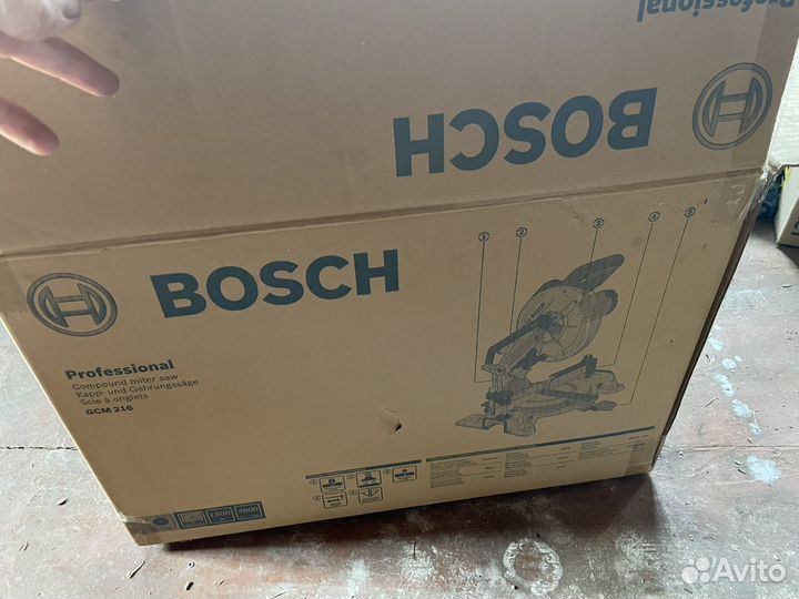 Торцовочная пила bosch gcm 216