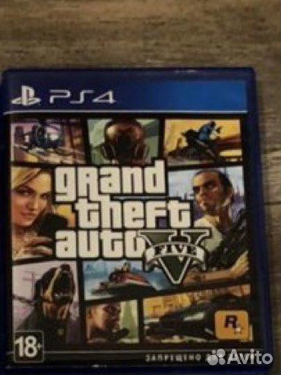 Диски на ps4 gta 5