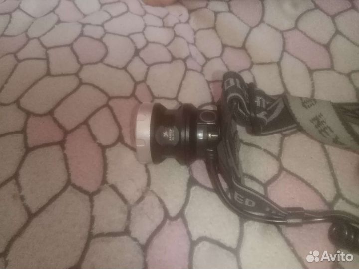 Налобный фонарь аккумуляторный