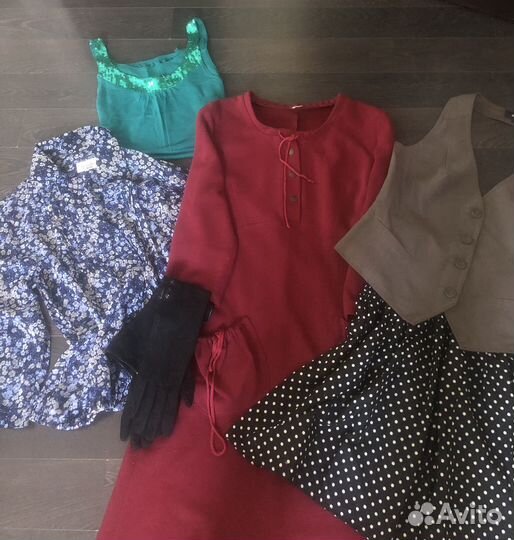 Вещи пакетом на девушку 44размер