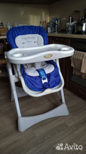 Стульчик для кормления happy baby william