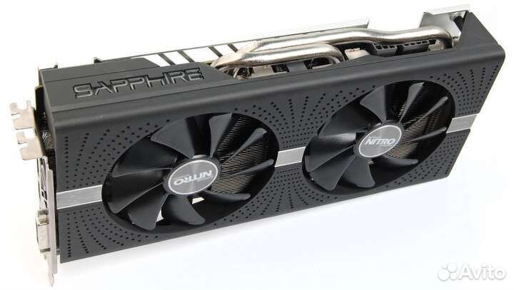 Видеокарта Sapphire rx 580 nitro+ 4гб