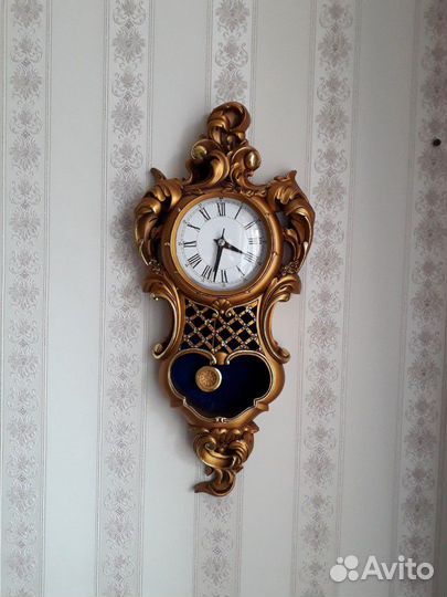 Часы настенные полистоун