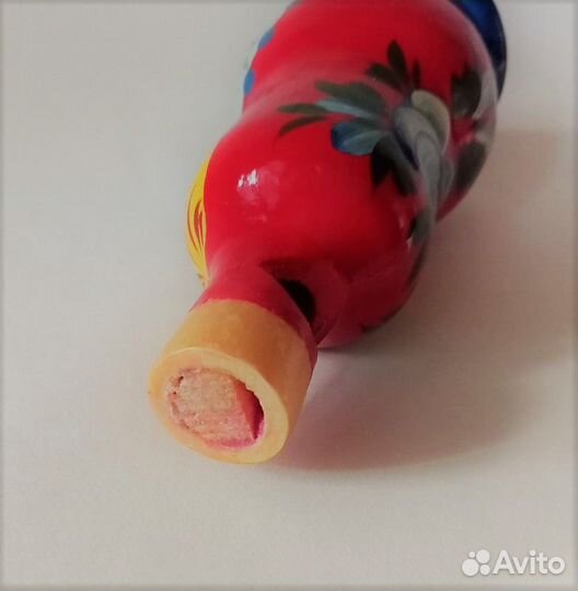 Матрёшка-свисток, свистулька. Винтаж, СССР